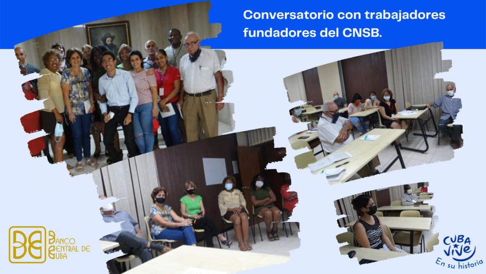 Imagen relacionada con la noticia :Conversatorio con trabajadores fundadores del CNSB